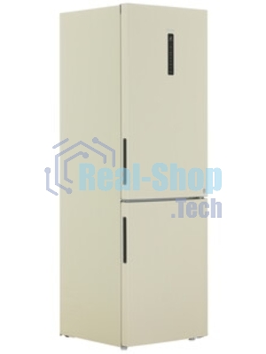 Холодильник Haier C2F636CCRGU1 бежевый, двухкамерный, 256/108л, морозилка снизу, No Frost