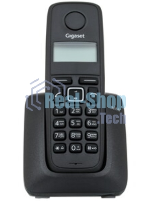 Радиотелефон Dect Gigaset A116 черный АОН