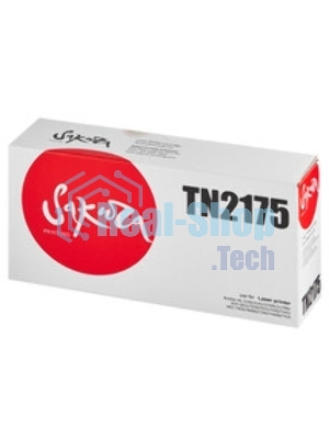 Картридж лазерный Sakura TN2175 для Brother HL-2140/2141/2150N/2170W DCP-2822/7030/7032/7040/7045 MFC-7450/7840N/7340/7440N/7320, черный, 2600 к.