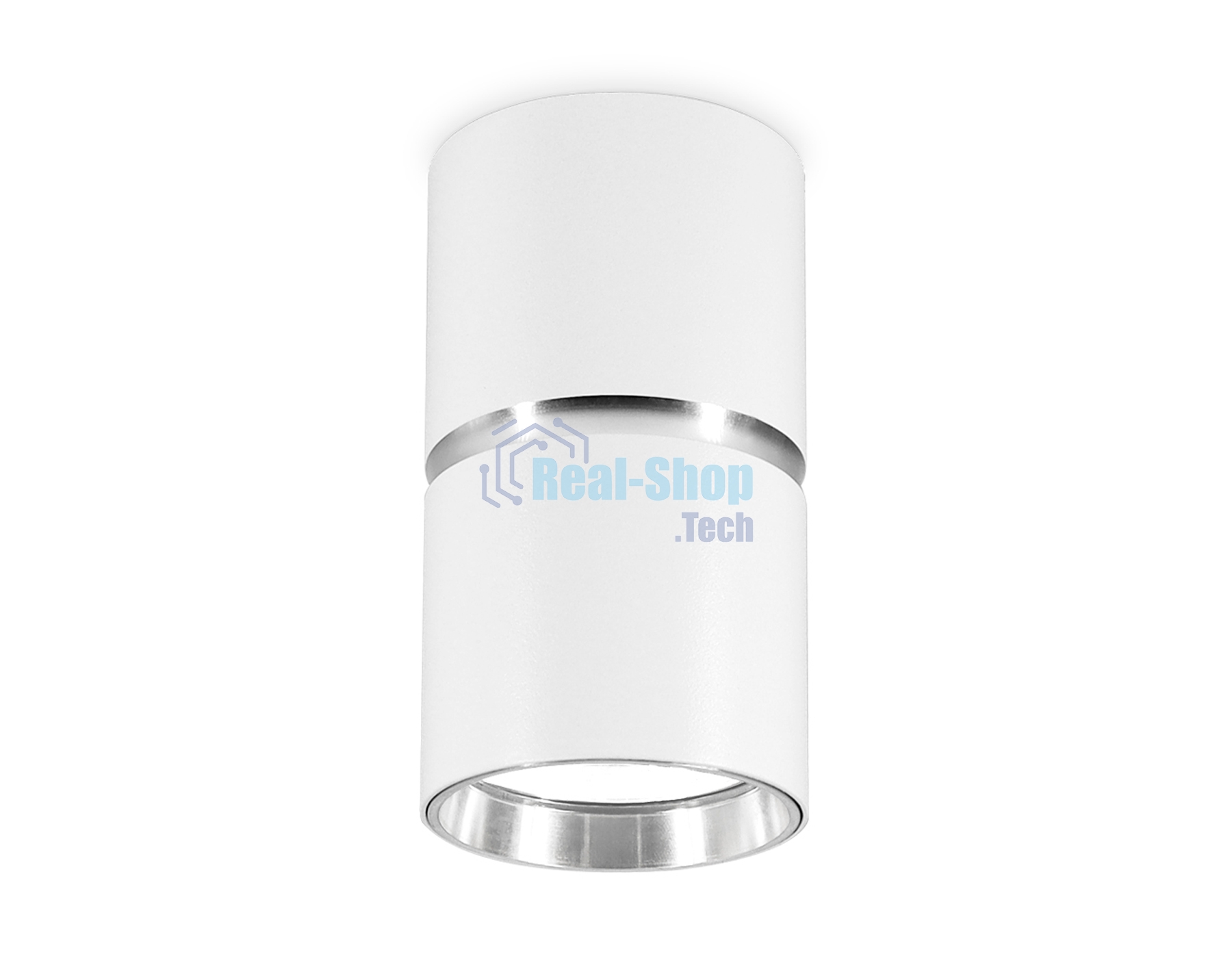 Светильник Ambrella light TN213115 WH/CH белый/хром GU10 D55*100