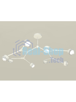 Светильник Ambrella light XB9059201/8 SWH/CL белый песок/прозрачный GX53 (C9059, N8480)
