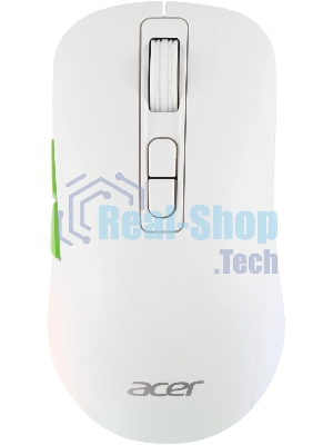 Мышь беспроводная Acer OMR311 белый, 2400 dpi, радиоканал, Bluetooth, USB, кнопки - 7