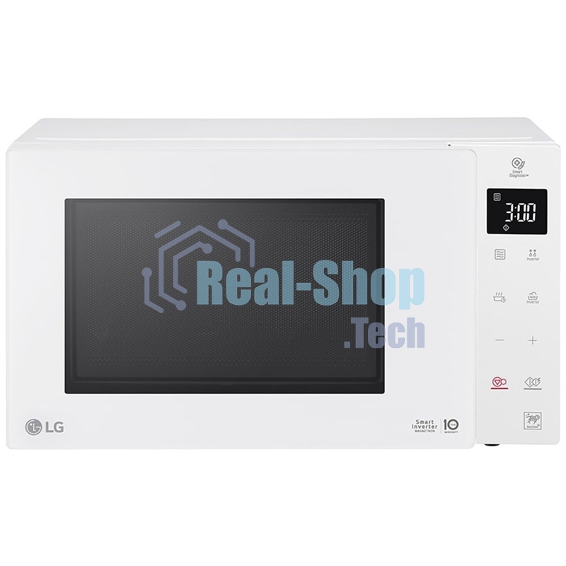 Микроволновая печь LG MW23R35GIH белый, 23 л, 1000 Вт, переключатели - сенсор