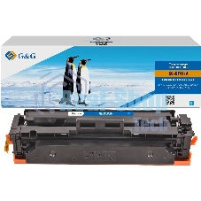 Картридж лазерный G&G GG-CF411A голубой (2300 стр.) для HP LJ M452DW/DN/NW M477FDW/M477FDN/M477FNW Картридж лазерный G&G GG-CF411A голубой (2300 стр.) для HP LJ M452DW/DN/NW M477FDW/M477FDN/M477FNW