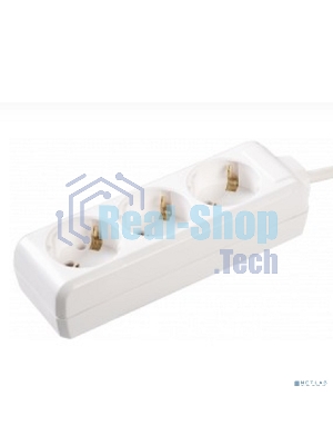 Удлинитель IEK WYP10-16-03-01-Z-17 У03 3 места 2 Р + P Е/1,5 метра 3х1 мм2 16А/250В IEK