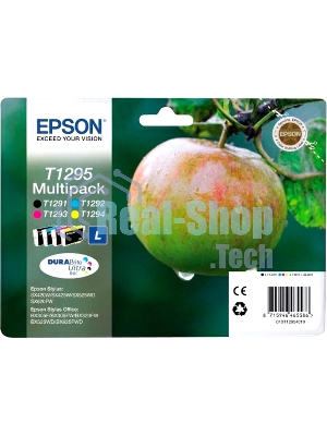 Набор картриджей Epson C13T12954012 черный/голубой/пурпурный/желтый