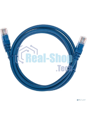 Патч-корд U/UTP Rexant cat.5e, RJ45-RJ45, 26AWG, ZH нг(А)-HF, синий, 1,5 м