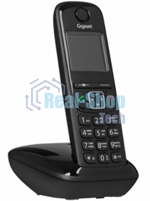 Дополнительная трубка Dect Gigaset AS690HX черный для AS690