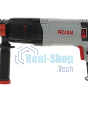 Перфоратор Ресанта П-32-1000К, SDS-plus, 1000 Вт, 5,2 Дж, от сети