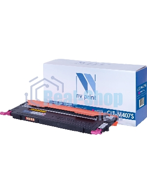 Картридж лазерный NVPrint совместимый Samsung CLT-M407S Magenta для CLP-325/CLX-3185 (1000k)