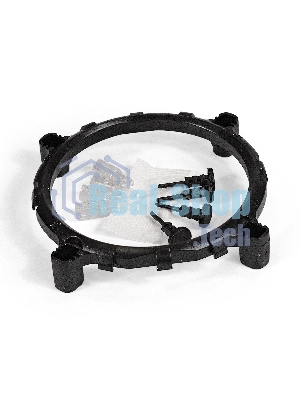 Кулер для процессора ExeGate Dark Magic EE400XL-PWM.RGb черный, 120 мм, алюминий, 2000 об/мин, 24 дБ, 4 pin, 125 Вт, 67 мм
