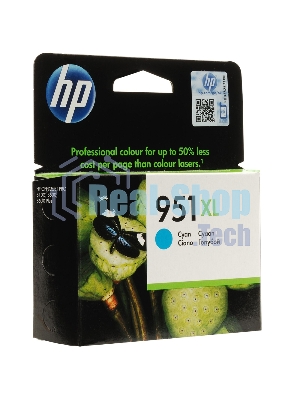 Картридж струйный HP 951XL CN046AE голубой для HP OJ Pro 8100/8600 (1500 стр.)