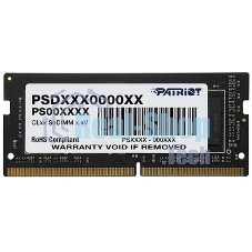 Оперативная память Patriot Signature, DDR4, 8GB (1x8 GB), 3200 MHz, CL22, SO-DIMM