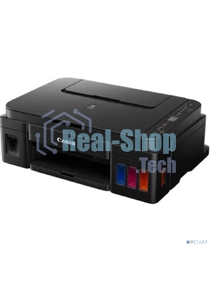 МФУ струйное Canon PIXMA G3416 (2315C052), А4, цветной, печ. 8.8 стр/мин. (ч/б) 5 стр/мин. (цвет), скан. до 3 стр/мин., 4800x1200 dpi (печать) 1200х600 dpi (скан.), USB, Wi-Fi