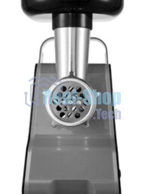 Мясорубка электрическая Centek CT-1603 черный, 2000 Вт, 2.0 кг/мин, реверс, защита от перегрузки, насадки - 4
