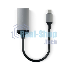Адаптер Satechi Type-C to HDMI 4K 60HZ. Поддержка 4K/60Hz. Материал корпуса алюминий. Цвет серый космос.