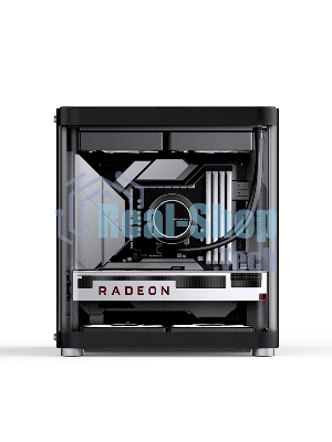 Корпус без блока питания Корпус JONSBO TK-1 Black 2.0 MATX без БП, mini-ITX, micro-ATX, черный