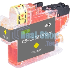 Картридж струйный Cactus CS-LC3619XLY желтый (18.4 мл) для Brother MFC-J2330DW/J2730DW/J3530DW/J3930DW