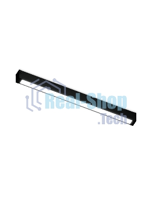Светильник светодиодный трековый для шинопровода Magnetic Ambrella light GL1670 BK черный IP20 18W 4200K 220V 120° 452*25*42 (Без ПДУ)