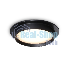Светильник Ambrella light TN5227 BK черный GX53 D110*35