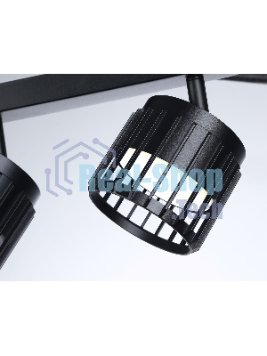 Светильник Ambrella light TN71168/3 BK черный GX53/3 400*100*125