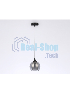 Светильник Ambrella light TR3539 BK/SM/FR черный/дымчатый/белый матовый E27 max 40W D130*800