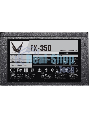 Блок питания Aerocool/Formula FX-350 RTL, 350Вт, 120мм, черный