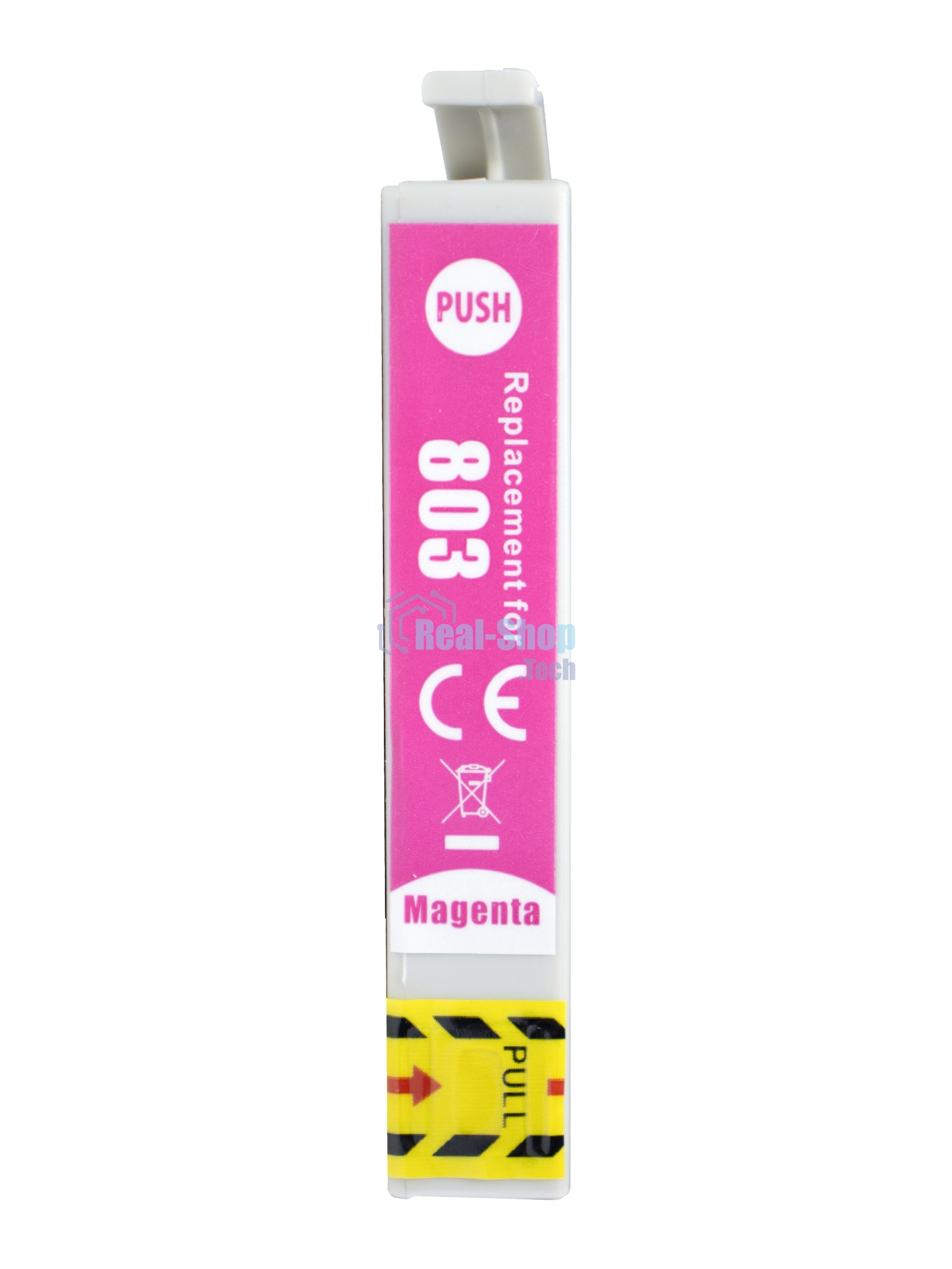 Картридж струйный Sakura C13T08034011 (T0803) для Epson, пурпурный, 7,4 мл.