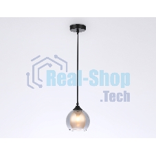Светильник Ambrella light TR3539 BK/SM/FR черный/дымчатый/белый матовый E27 max 40W D130*800