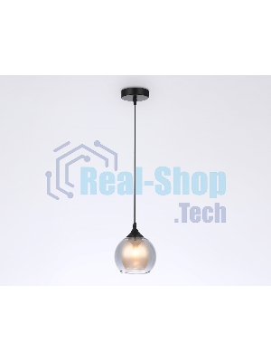 Светильник Ambrella light TR3539 BK/SM/FR черный/дымчатый/белый матовый E27 max 40W D130*800