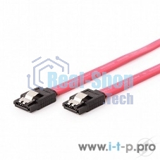 Кабель интерфейсный SATAIII Cablexpert CC-SATAM-DATA, 50 см, 7pin/7pin, защелка, пакет
