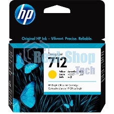 Картридж струйный HP 712 3ED69A желтый (29мл) для HP DJ Т230/630