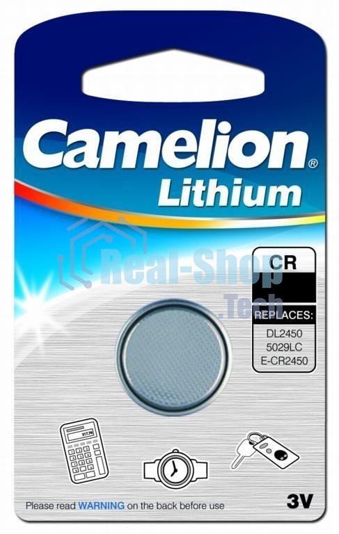 Элемент питания литиевый Camelion CR CR2032 BL-1 (блист.1шт)