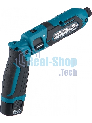 Отвертка аккумуляторная MAKITA TD022DSEак уд 7.2В 2х1Ач Li-Ion 2450об/м 25Нм 1/4'' 0.56кг сумка подсветка