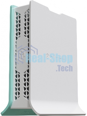 Роутер беспроводной MikroTik hAP ax lite (L41G-2AXD) AX600 10/100/1000BASE-TX голубой