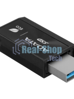 Внешний SSD ADATA SC730, 512 Gb, USB 3.2 Gen 2 Type-A/Type-C, R/W 600/600, черный
