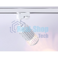 Трековый однофазный светильник Ambrella light GL5157 WH белый GU10 D60*120