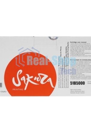 Картридж Sakura 51B5000 для Lexmark, черный, 2500 к.