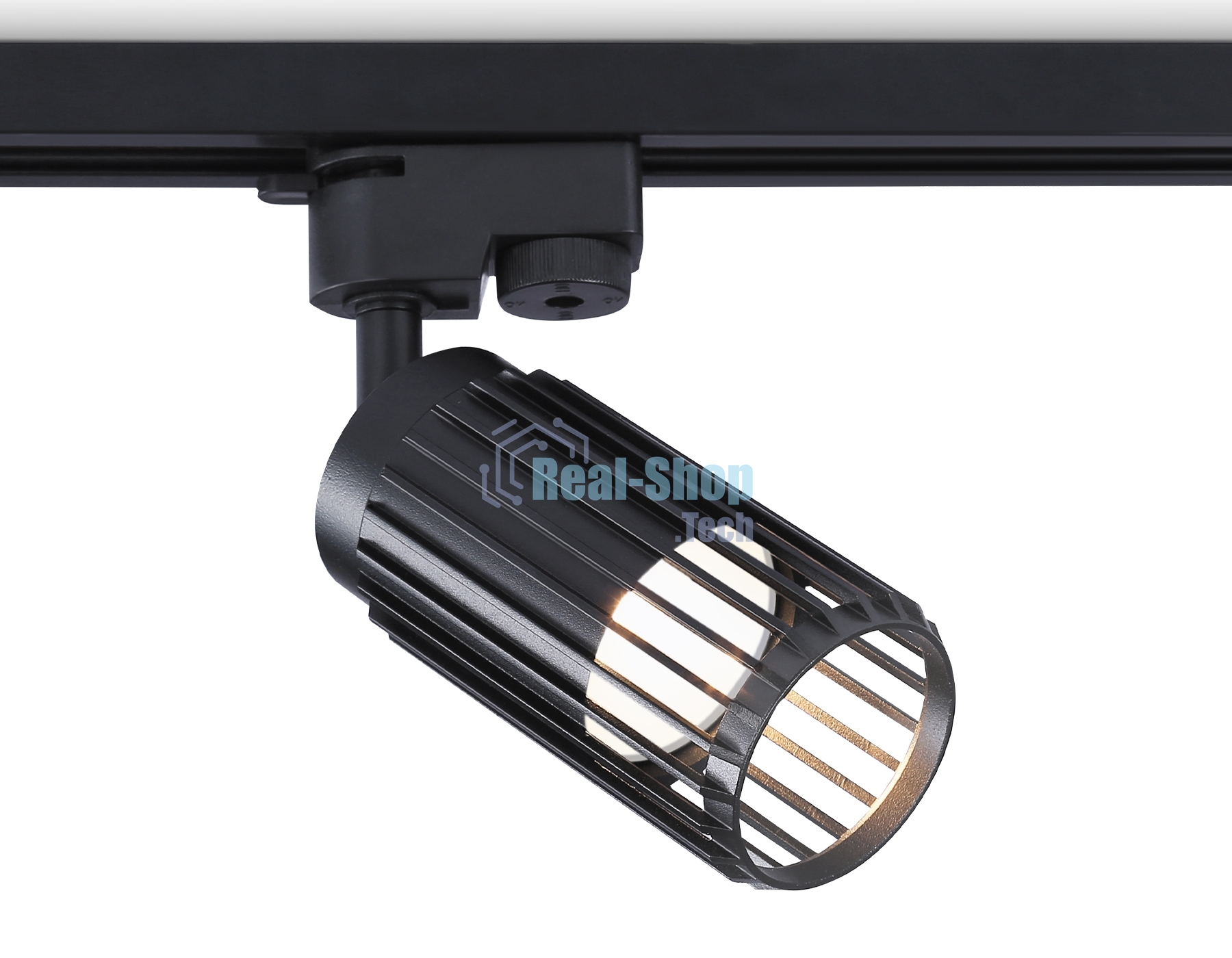 Трековый однофазный светильник Ambrella light GL5158 BK черный GU10 D60*120
