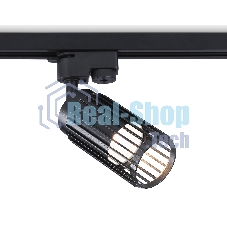 Трековый однофазный светильник Ambrella light GL5158 BK черный GU10 D60*120