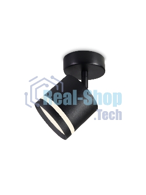 Накладной поворотный спот Ambrella light TA1414 BK черный GX53 max 12W 82*80*150