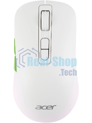 Мышь беспроводная Acer OMR311 белый, 2400 dpi, радиоканал, Bluetooth, USB, кнопки - 7