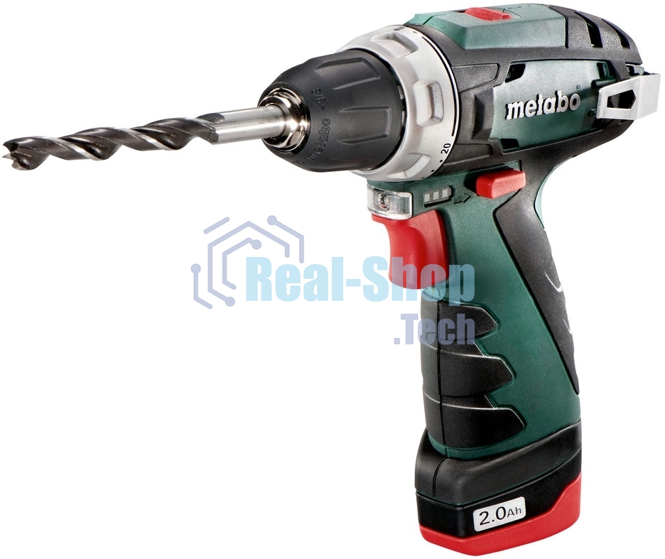 Аккум.дрель METABO PowerMaxx BS (600079550)2х2А·ч в сумке