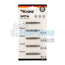 Бита Kranz PH 1x50 ммдля шуруповерта сталь S2 5 шт. (лента)