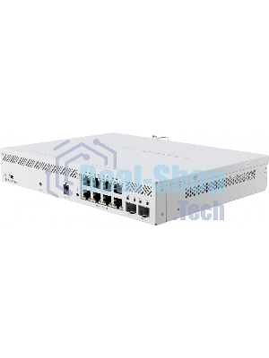 Коммутатор MikroTik CSS610-8P-2S+IN PoE-коммутатор, 8х 1G RJ45, 2х SFP+, раздача PoE 140 Вт, SwitchOS Lite
