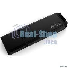 Флешка USB Netac U351 (NT03U351N-064G-32BK), 64Gb, USB 3.0, R/W 110/45, черный