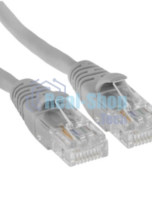 Кабель GOPOWER PATCH RJ-45(M)-RJ-45(M) 00-00029035 2M GREY