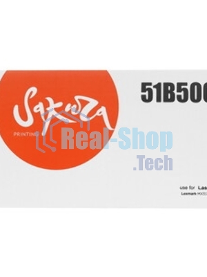 Картридж Sakura 51B5000 для Lexmark, черный, 2500 к.
