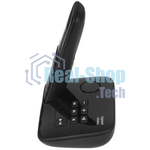 Радиотелефон Dect Gigaset AS690A DUO черный (труб. в компл.:2шт) автооветчик АОН