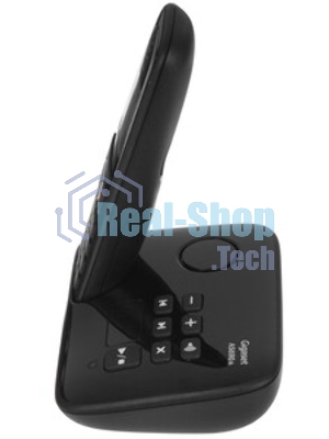 Радиотелефон Dect Gigaset AS690A DUO черный (труб. в компл.:2шт) автооветчик АОН